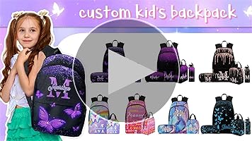 Amazon.com | M YESCUSTOM Custom Backpack for Girls