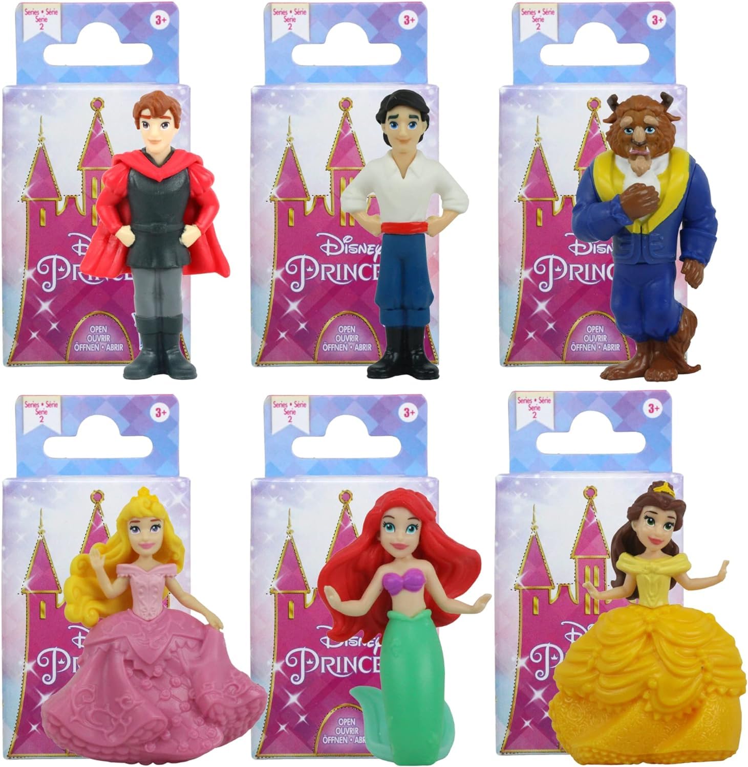 Amazon.co.jp: ディズニープリンセス 識別ブラインドバッグフィギュア 