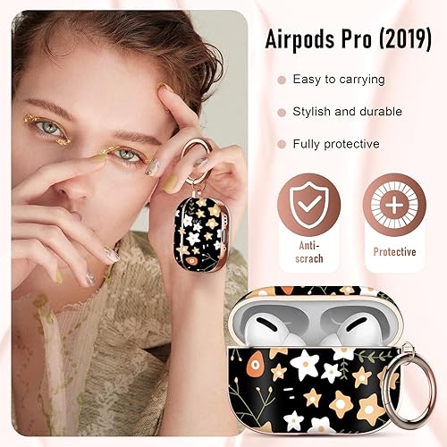 Vista 177 de Maxjoy for AirPods 2nd Generation Case, Unique Design Hard Protective Shockproof Airpods Case Cover with Keychain Compatible with Apple AirPods Sea