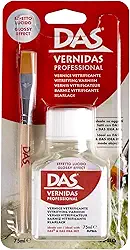 DAS Verniz Protetivo Vitrificante Professional Efeito Brilhante, 75ml, com Pincel