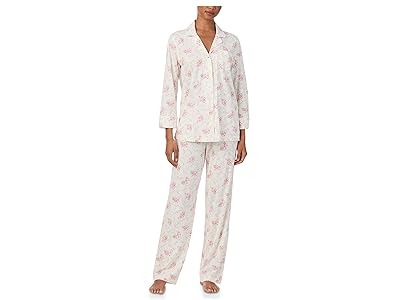 Lauren Ralph Lauren Classic Knit Short Sleeve Pj Set Women