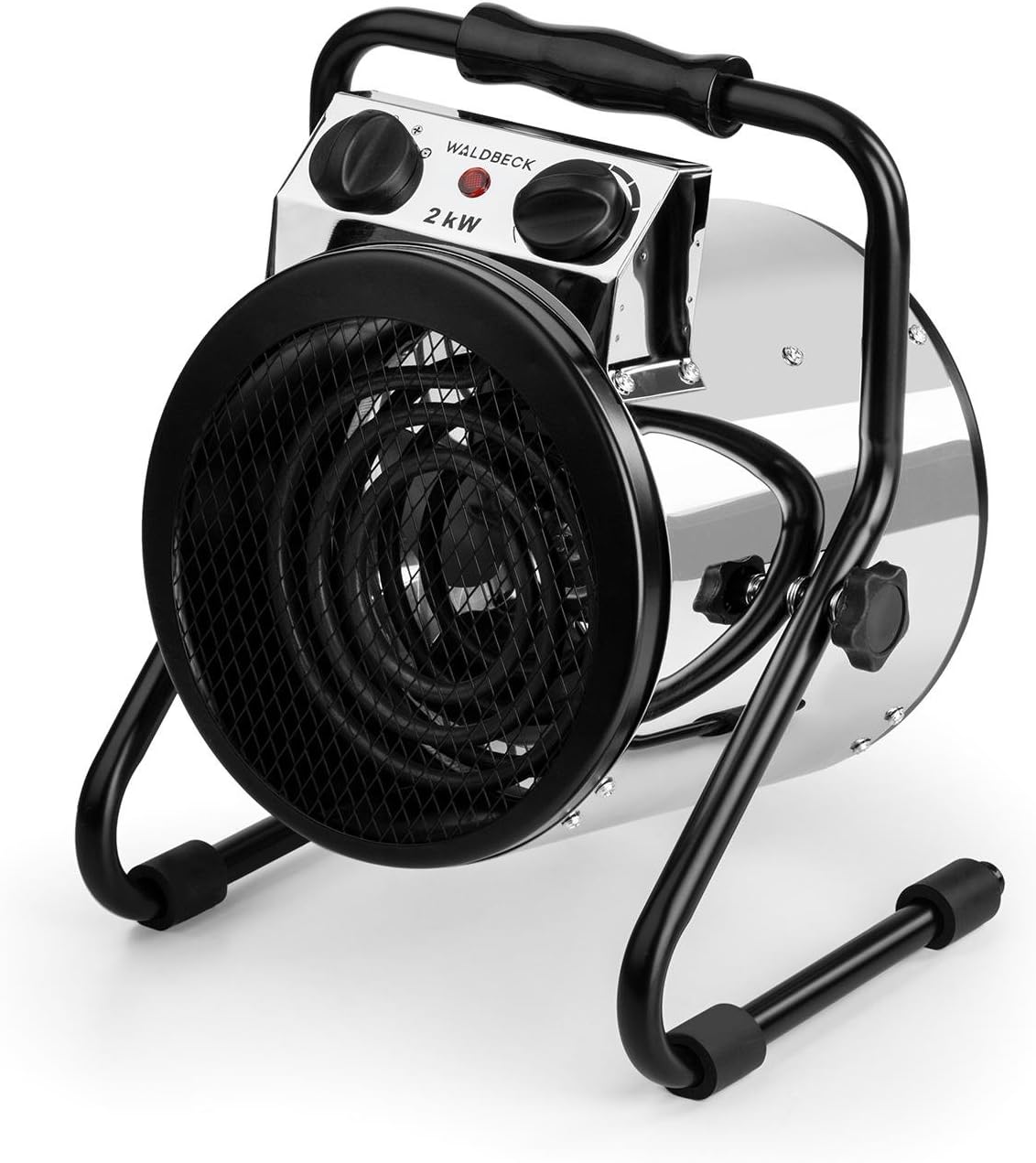 Waldbeck Strato Fan Heater Greenhouse Heater, Electric Fan, 2000W