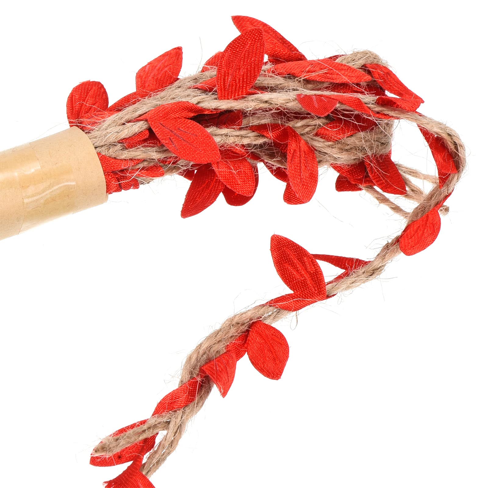PATIKIL 6.6ft 5mm Burlap Leaf Ribbon - Image 3