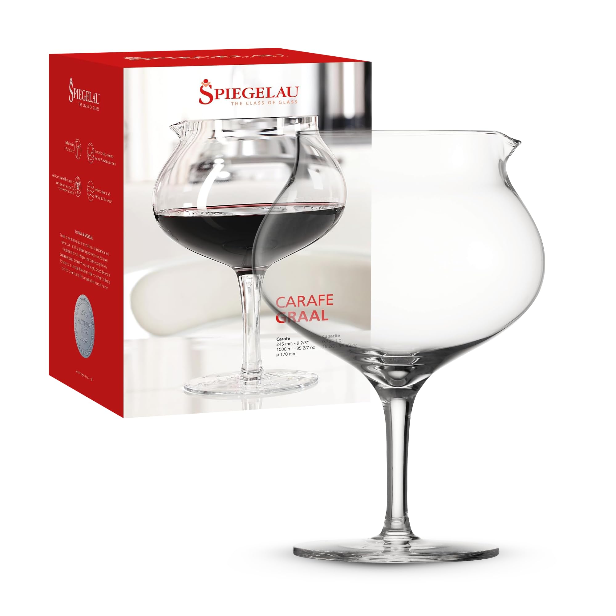 Spiegelau 5250250 - Decantador para Vino