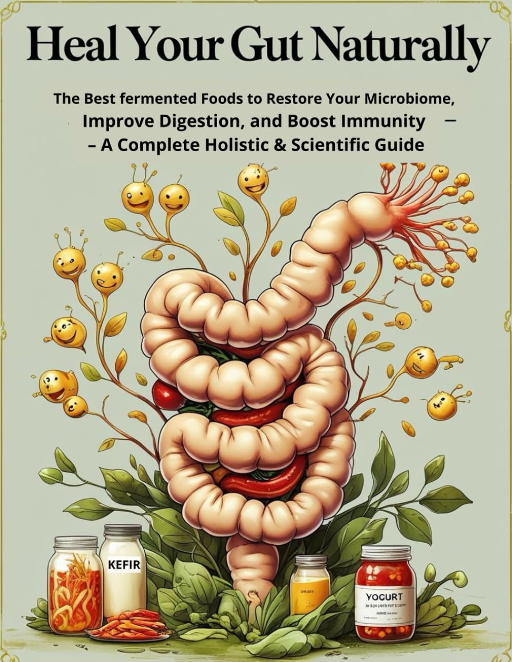 Heal Your Gut Naturally:The Best Fermented Foods to Restore Your Microbiome, Improve Digestion, and Boost Immunity: A Complete Holistic & Scientific Guide