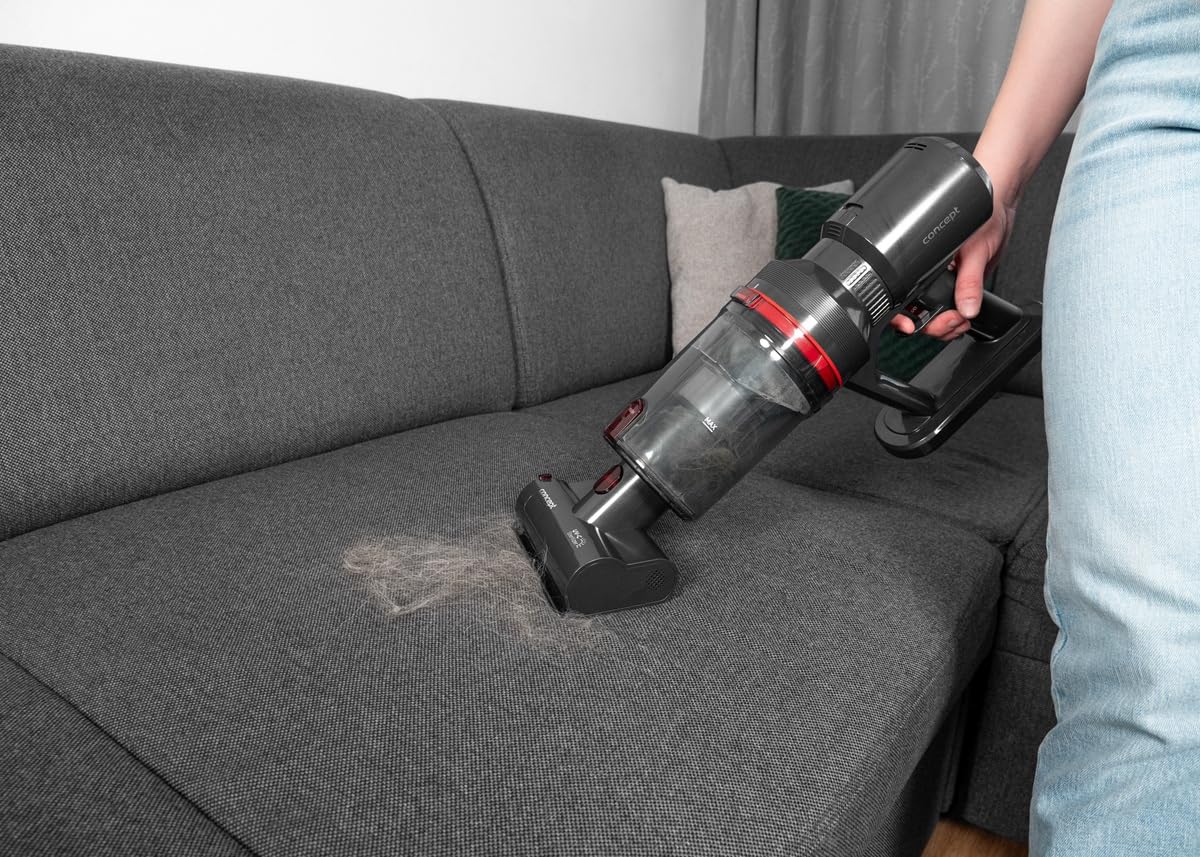 Concept VP6260, odkurzacz pionowy, czarny, 470 ml