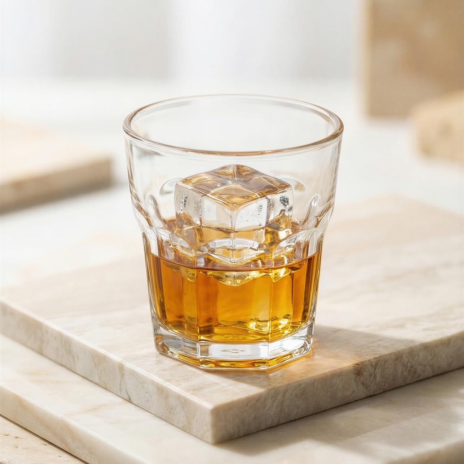 Lav Glassware 305Ml Aras Whisky Glasses - Pack Of Six