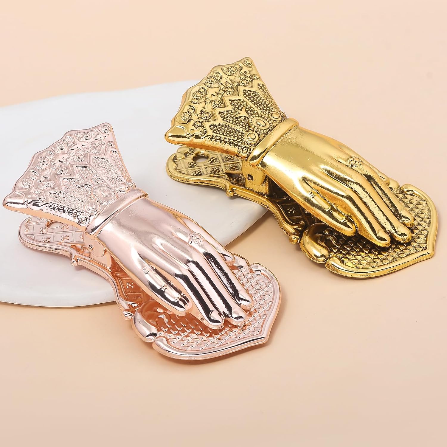 Vintage Lady's Hand Shaped Book Clip Pin Notebook Holder Planner Office Appliance Stationery Office Supplies for Journal Clips image 5