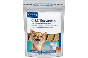 C.E.T. Enzymatic Oral Hygiene Chews, Small Dog, 30 Count, Beef