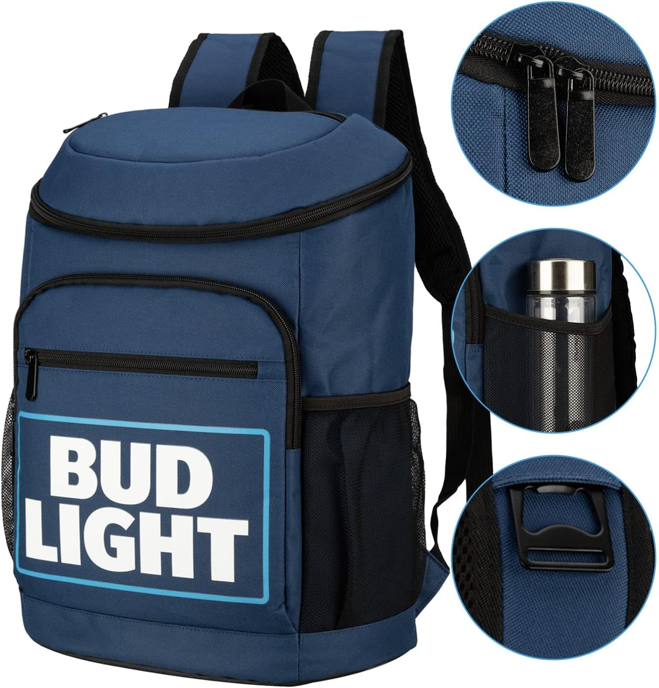 Beer Cooler Backpack Insulated 21 Liter Leak Proof Soft Cooler for Beach Camping Hiking Picnic