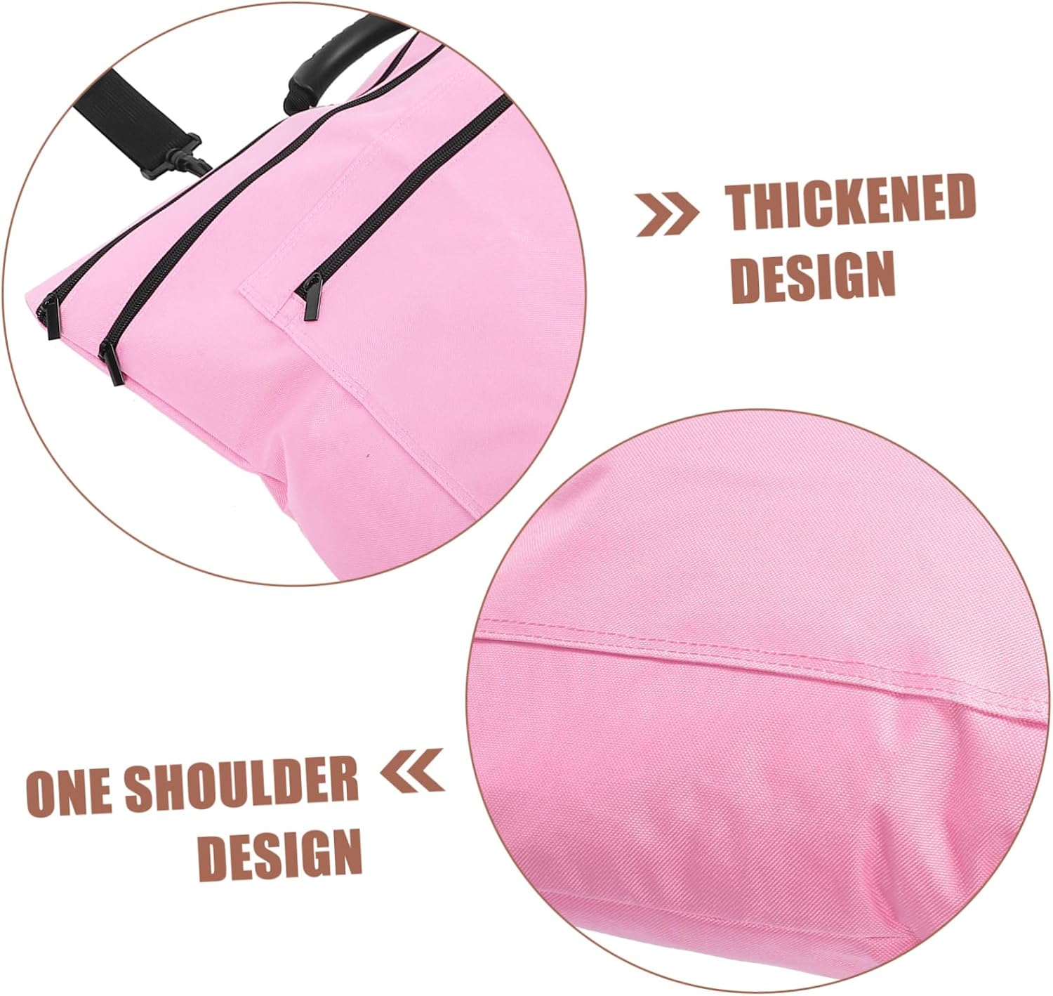 Pink Drawing Board Carry Bag, Large Capacity 600d Polyester Shoulder Case