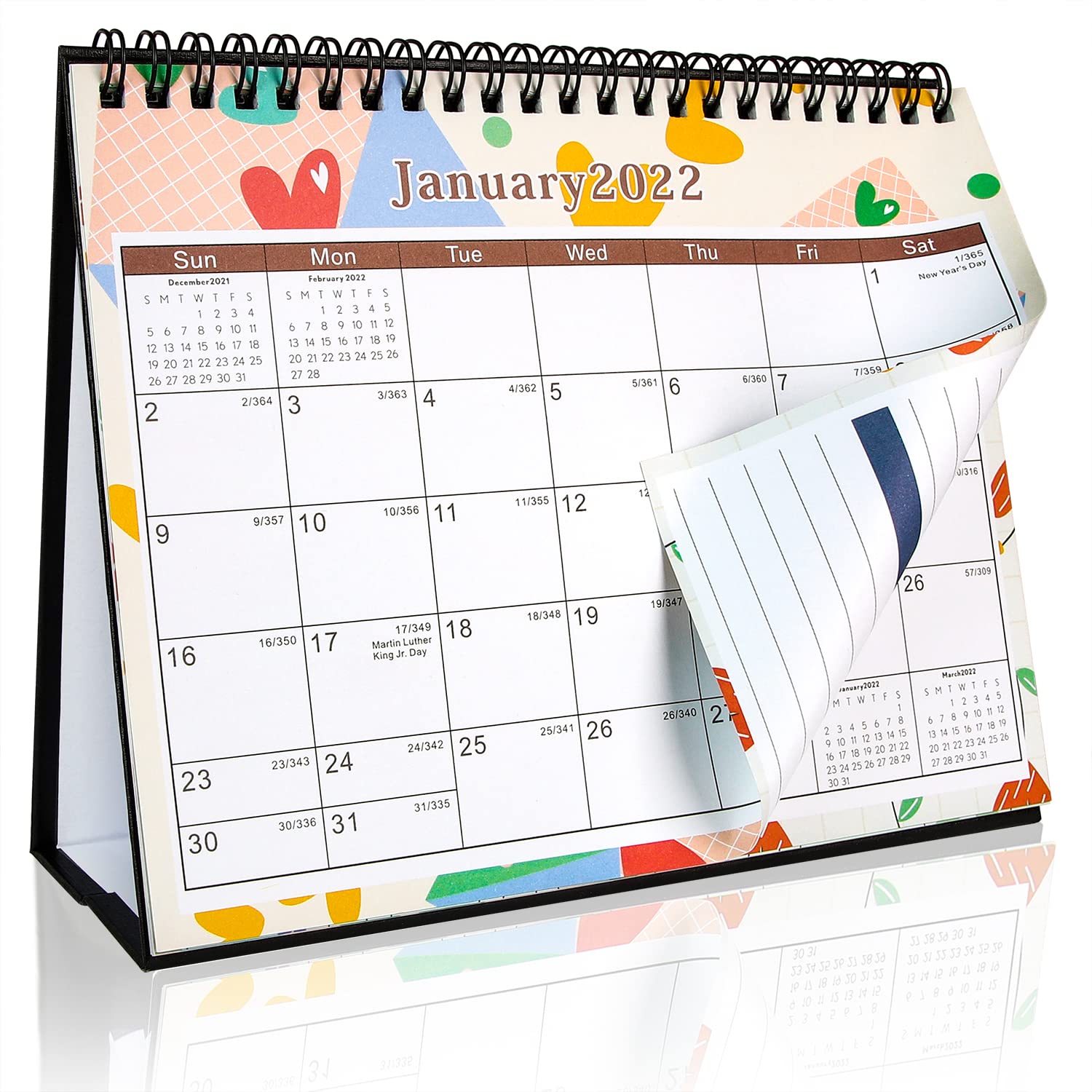 Buy 2022 Desk Calendar Small Desk Calendar 2022 8 X 6 Standing 