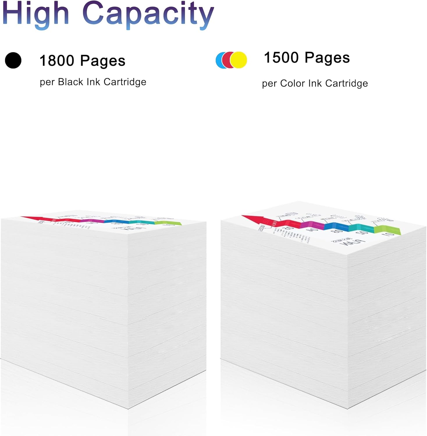 218A 218X Toner Cartridges 4 Pack (with Chip)3301fdw Compatible Replacement for HP 218A 218X Color Lj Pro MFP 3301cdw 3201dw 3301sdw Printer High Yield Ink Set W2180A (Black Cyan Yellow Magenta)