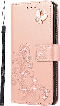 Aquos wish / wish2 Case Thin Fit Sharp SHG08 SHG06 au A104SH Stylish Pure Color Four Leaf Clover Pattern PU Leather Painted Design Wallet Type Card Slots SH-M20 Wallet Cover Stand Function Shock