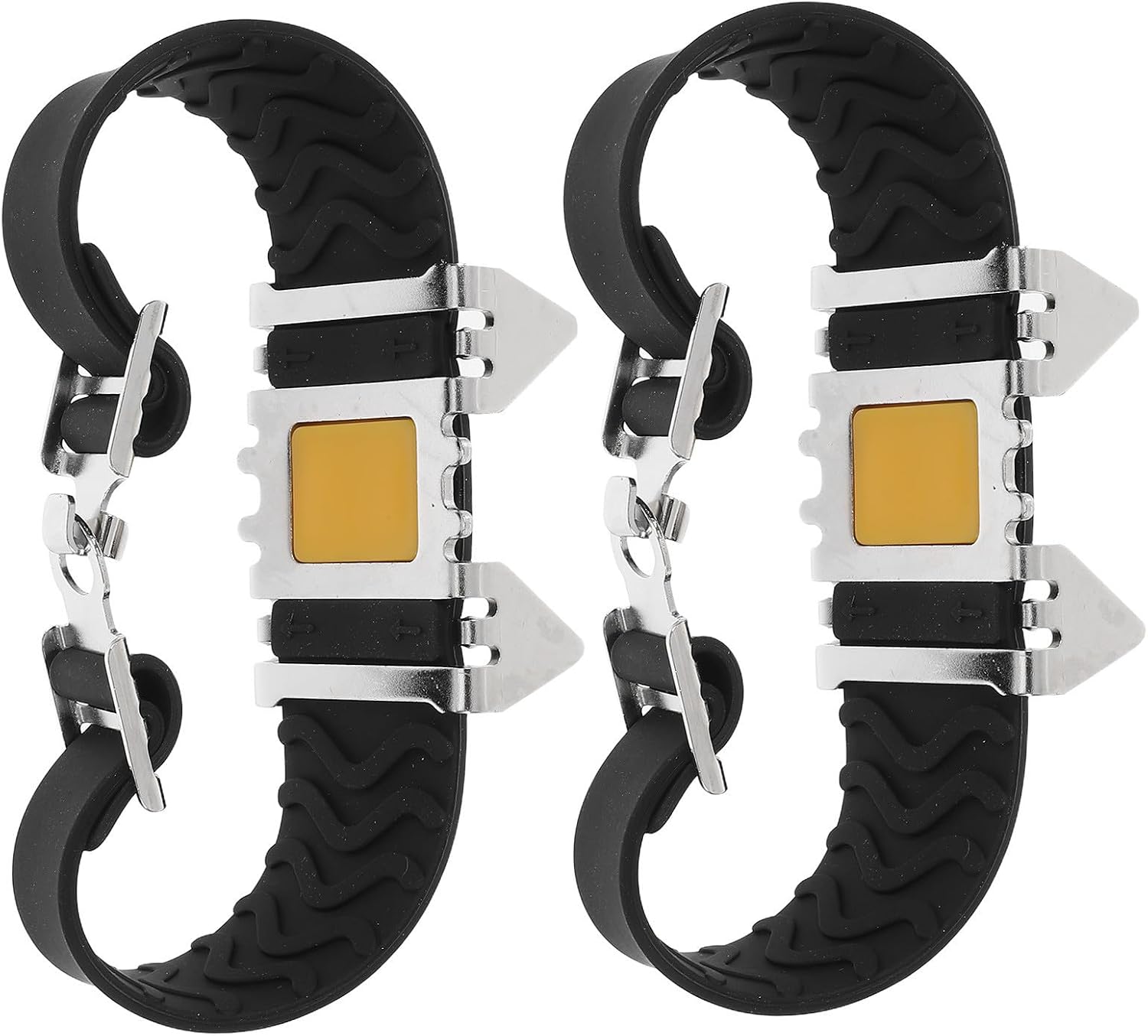 Four Claw Snow Ice Cleats for Shoes and Boots Outdoor Hiking