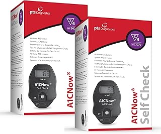 A1CNow glycated Hemoglobin - HbA1c, Hemoglobin A1C Multi-Test System 8 Tests