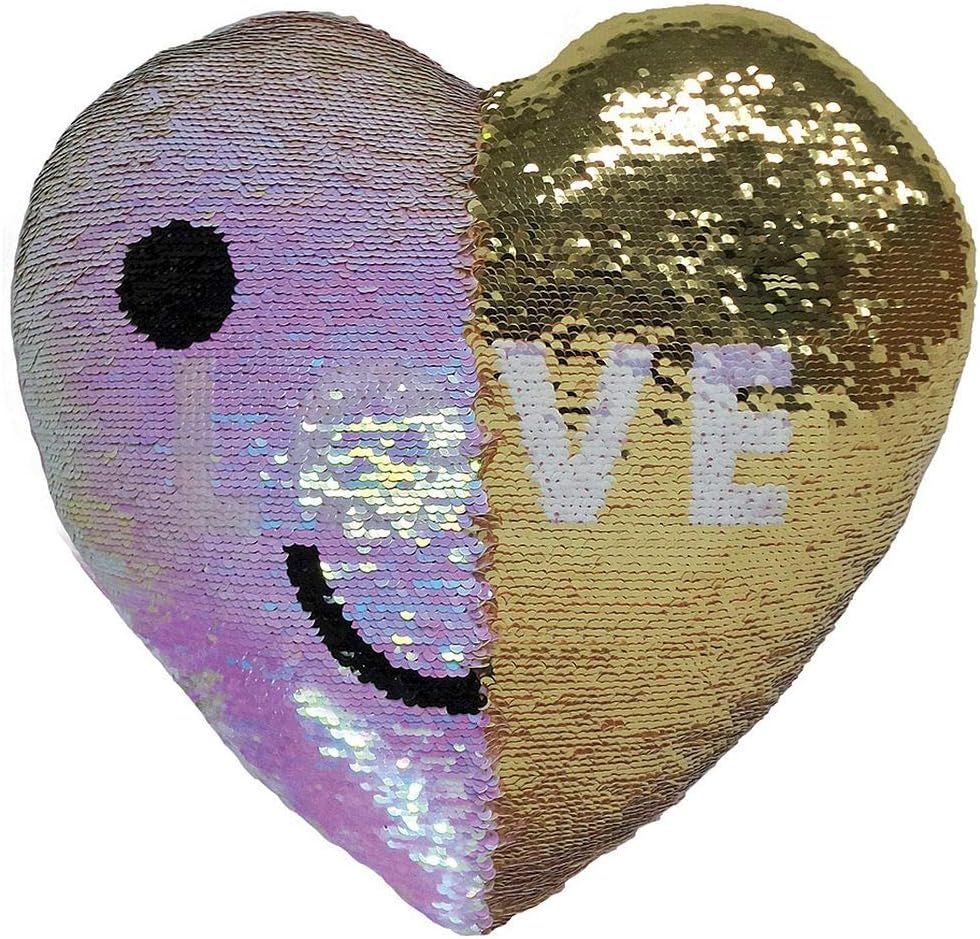 mini sequin pillow