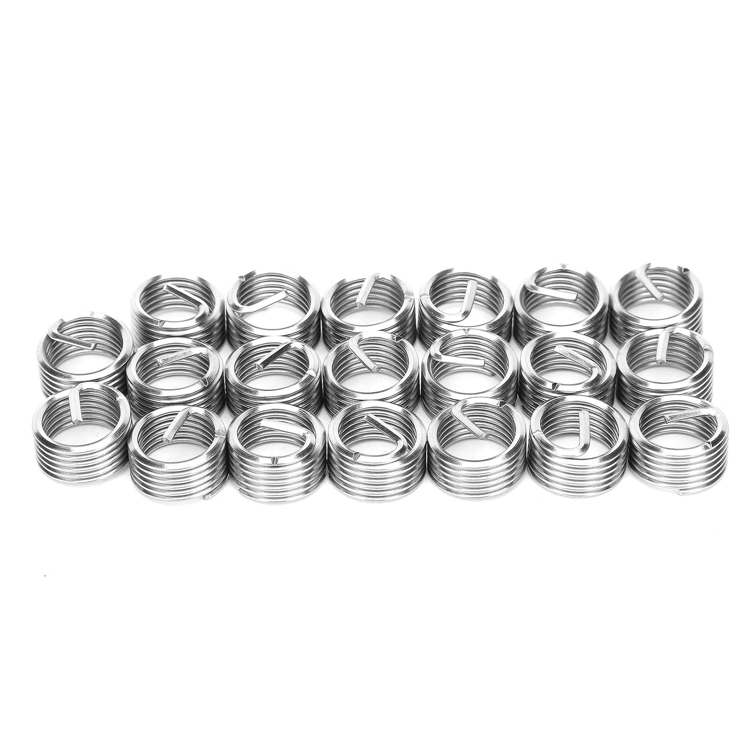 Thread Repair, Sleeve Bushing Screw Stainless Steel Wire Insert Nut Industrial Maintenance Tool, for Hydraulic Machinery Welding Equipment (2D)