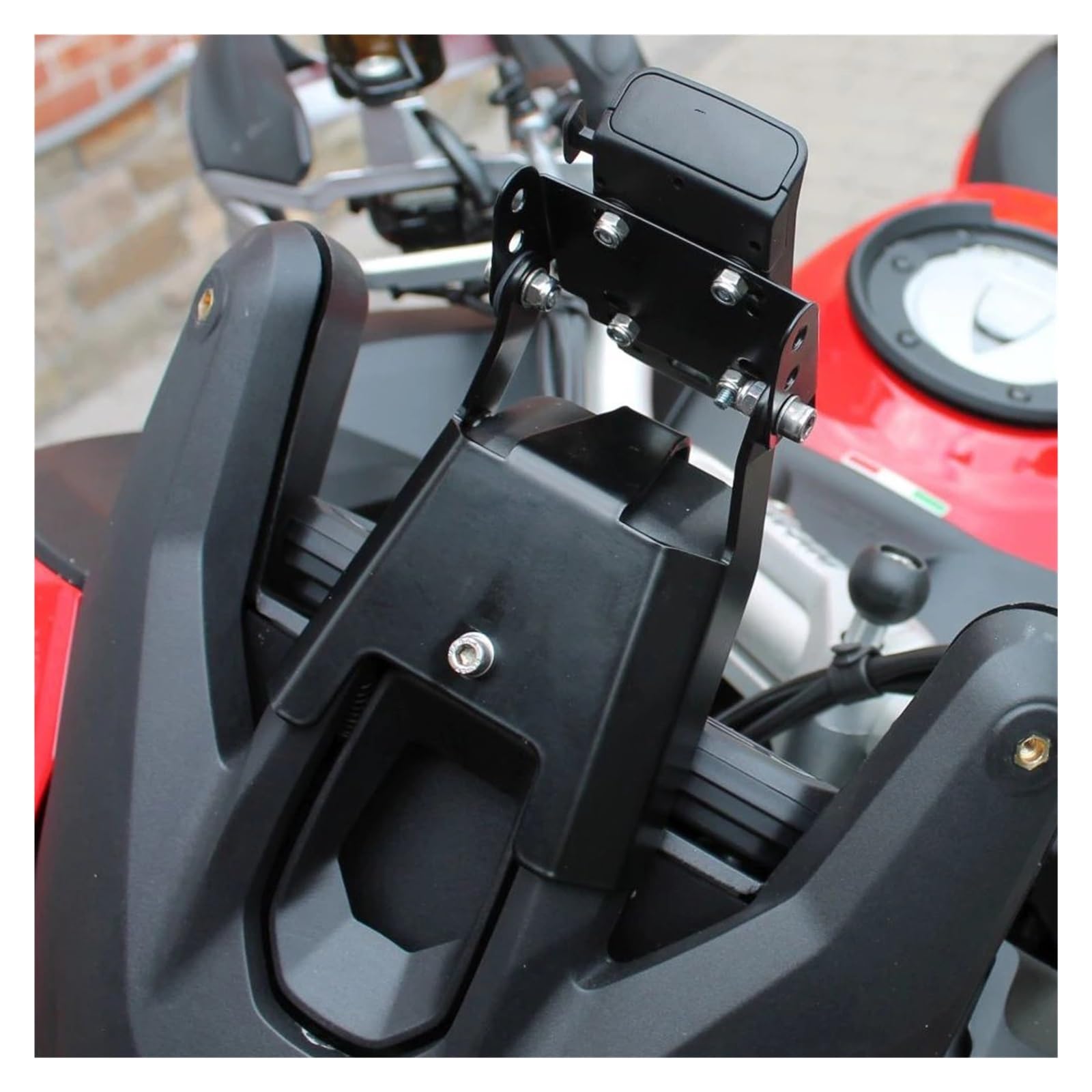 Support Téléphone Moto Pour Ducati Multistrada - Compatible V2, 950, 1200, 1260 Enduro - Avec Boule RAM