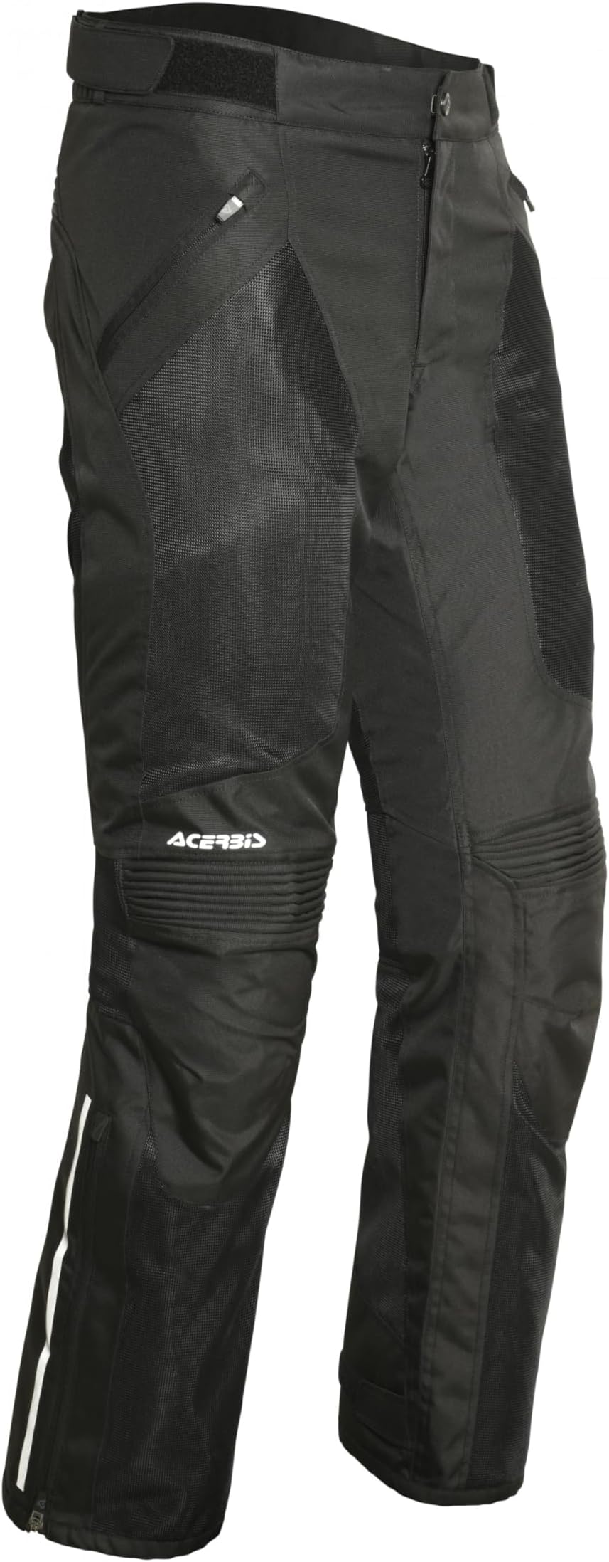 Acerbis Ramsey Vented with Membrane Pants - Touring Fit | A Certified | Knee Protectors | Adjustable Waist
