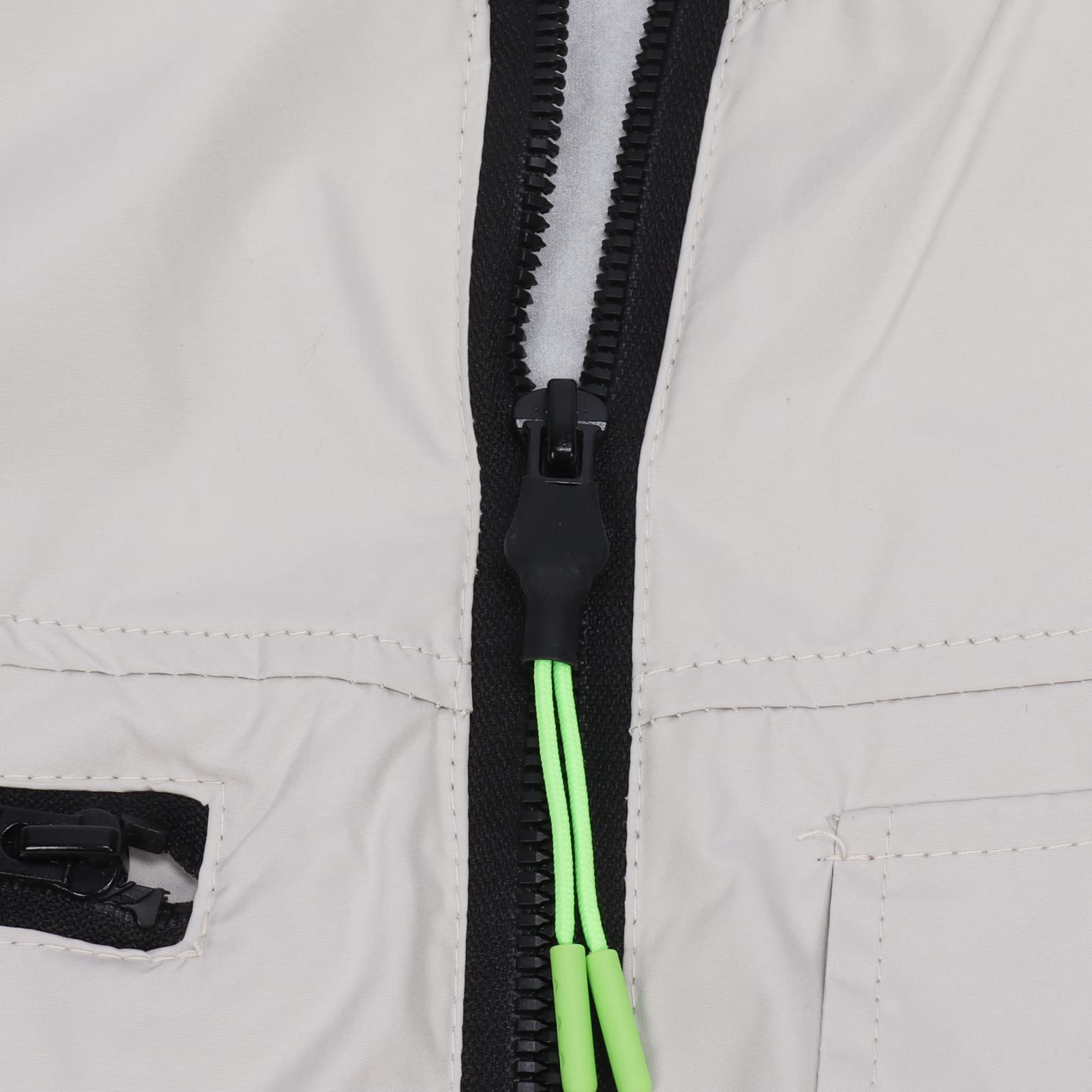 Topiky Männer Frauen Klimaanlage Kleidung, Sommer Ventilator Kühlweste mit 20000 MAh Power Bank, USB Kühlweste Kleidung für Outdoor-Arbeitsreisen, Leichter Stil (L)