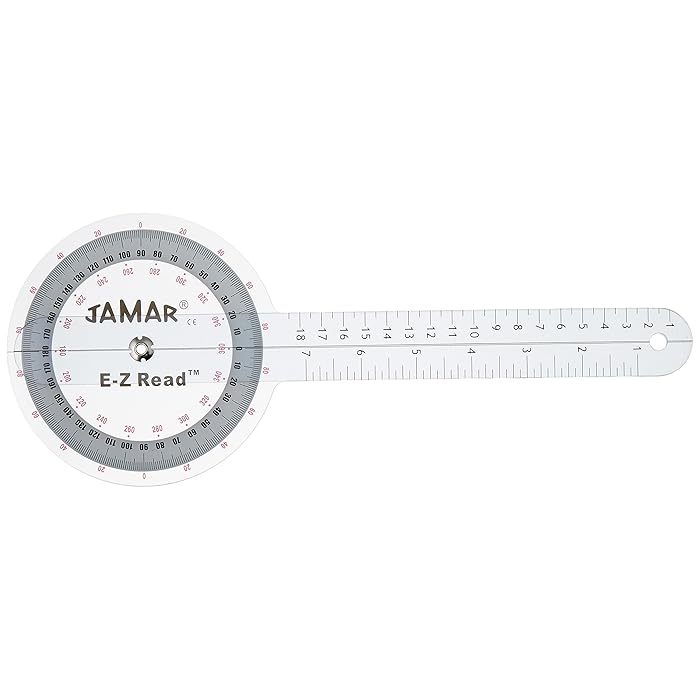 Buy Jamar EZ Read 12.5" (32cm) Goniometer, Easy to Read Manual Range of