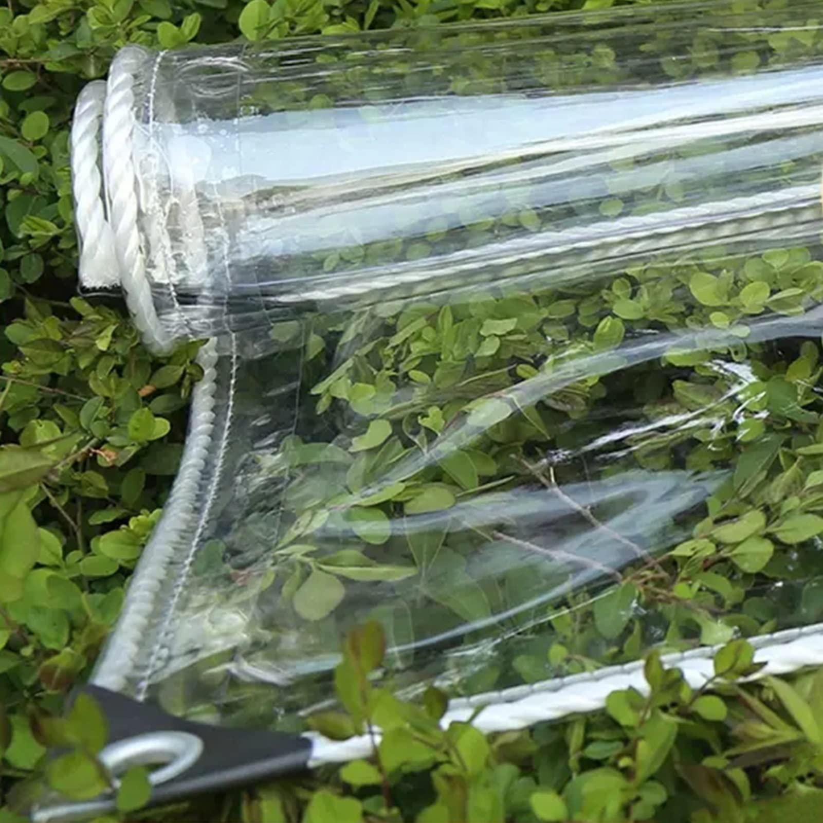 Tienda de campaña protectora y lona de camping transparente para suelo de exterior