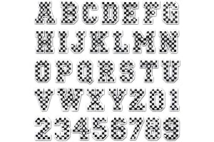 36Pcs Letter Number Ohio State Jibbitz for Crocs