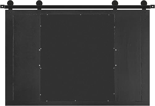 Miniatura 7 de Espejo de tubo industrial rústico  36 x 24 pulgadas, espejo de pared rectangular de metal decorativo para baño, sala de estar, dormitorio, espejo de