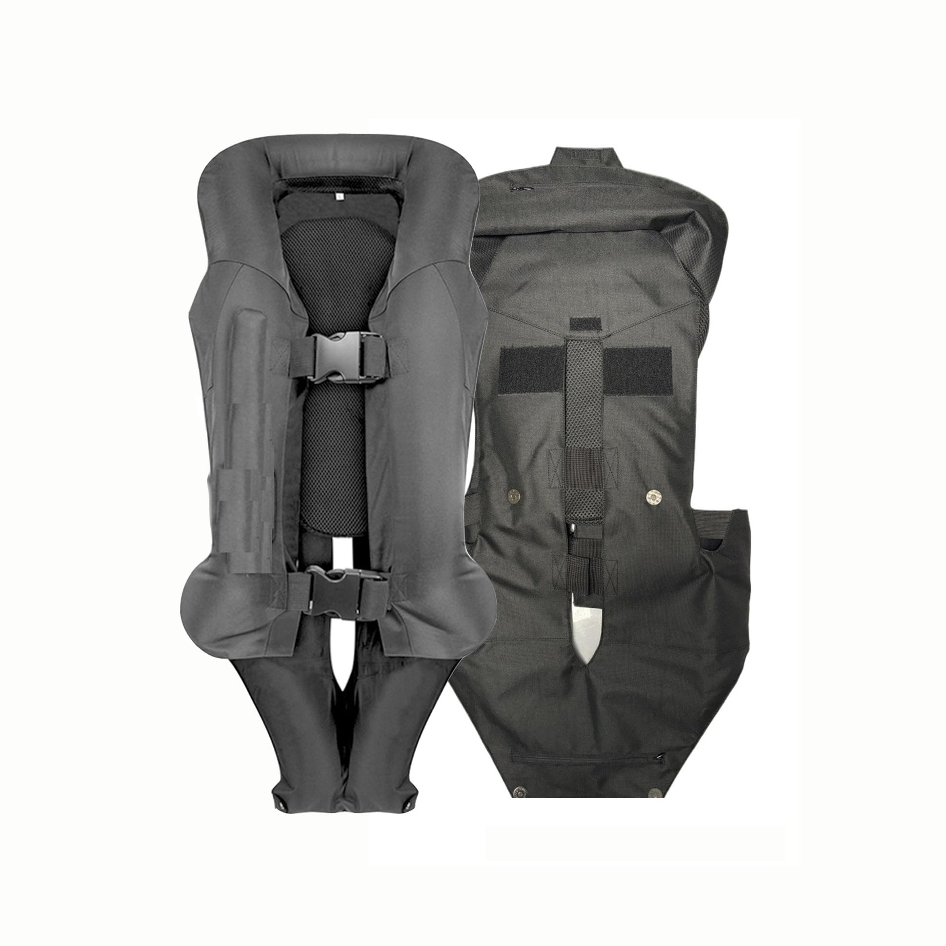 Reiten -Airbag -Weste for Kinder Reiter -Karosserie -Airbagjacke Wiederverwendbar/einfach Zu Reinigen/einstellbare Größe