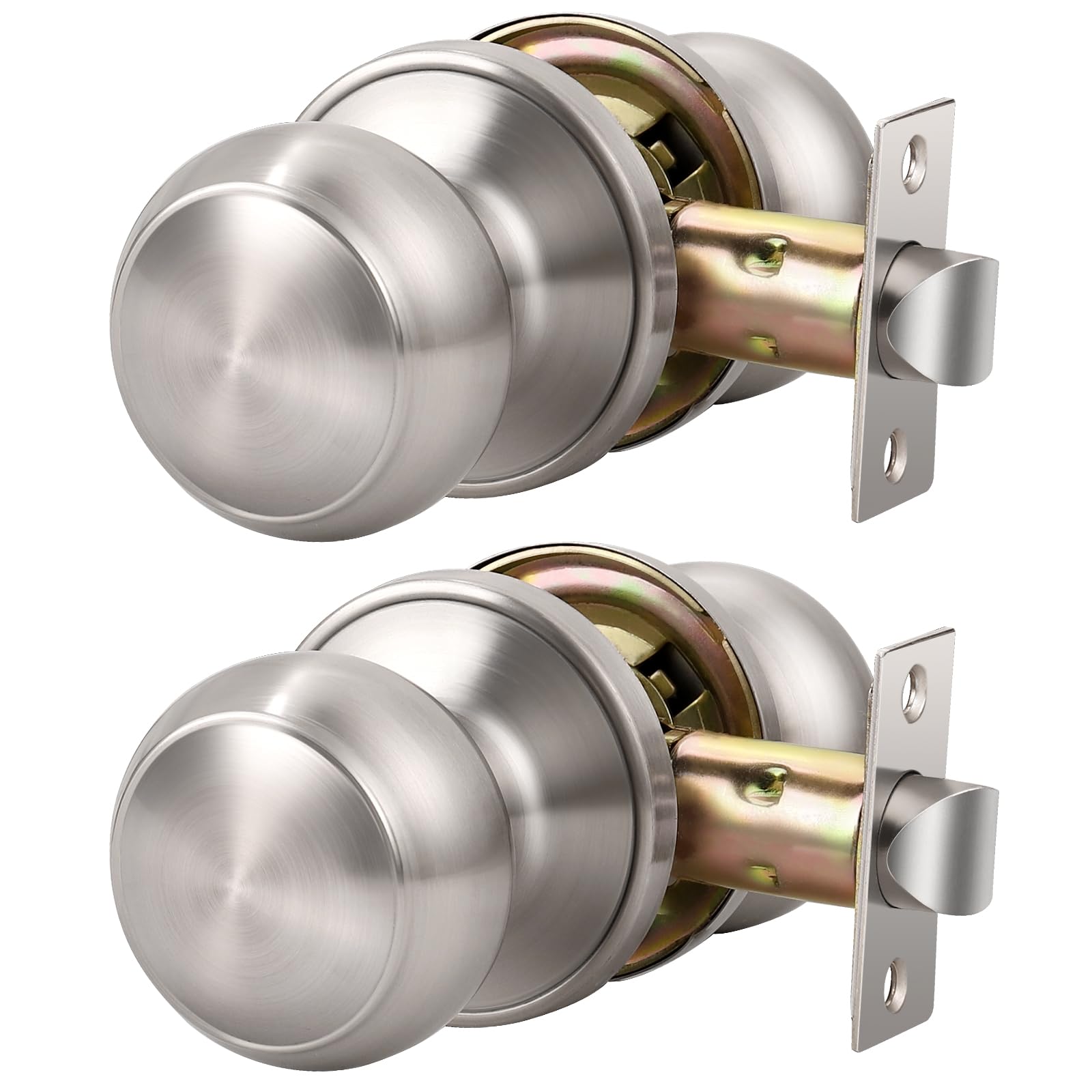 Matte Black Door Knobs - Stylish Passage Handles -28