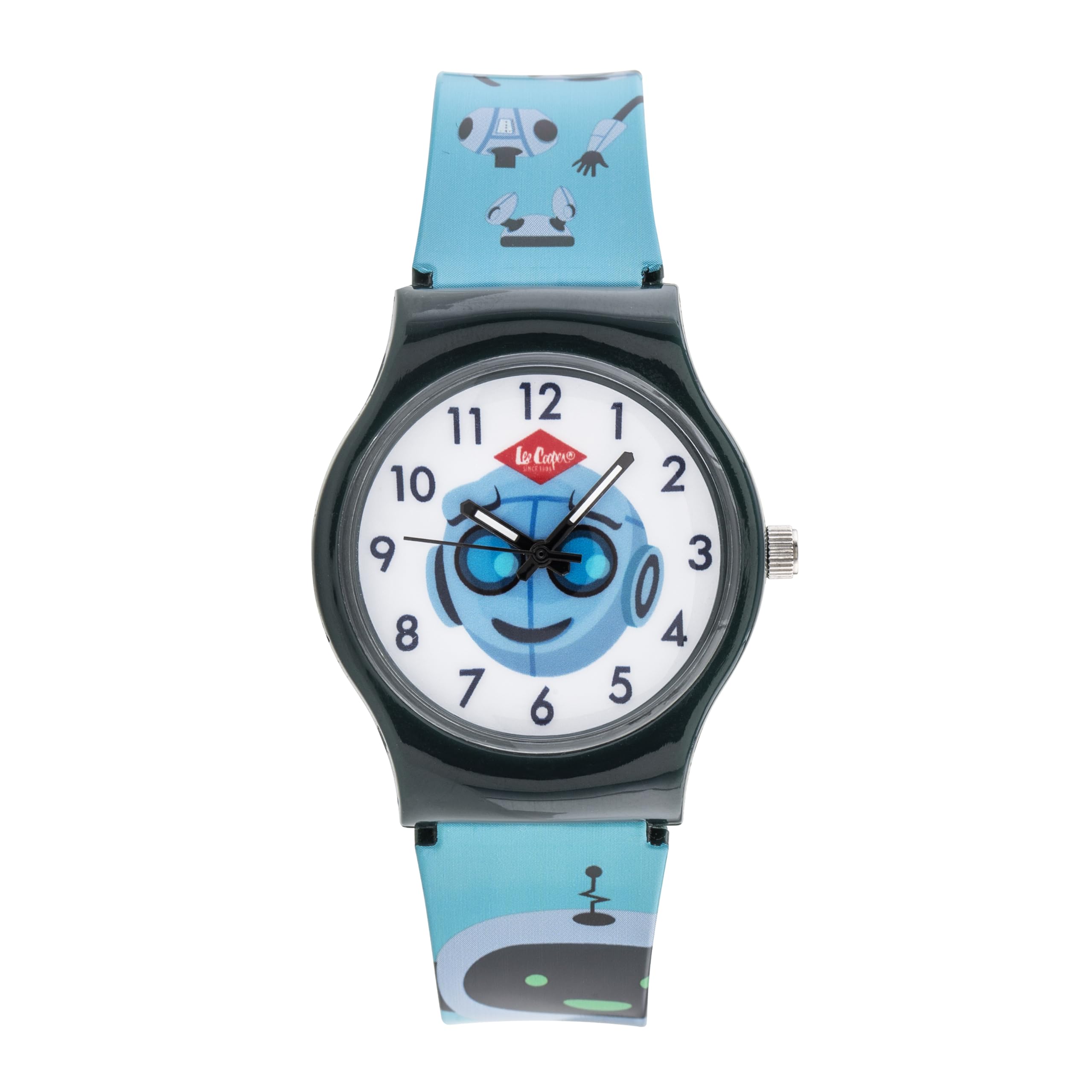Lee Cooper Kids PC21S Movement Watch - Reloj analógico y Correa de Silicona - LC.K.1.939 - Correa Azul