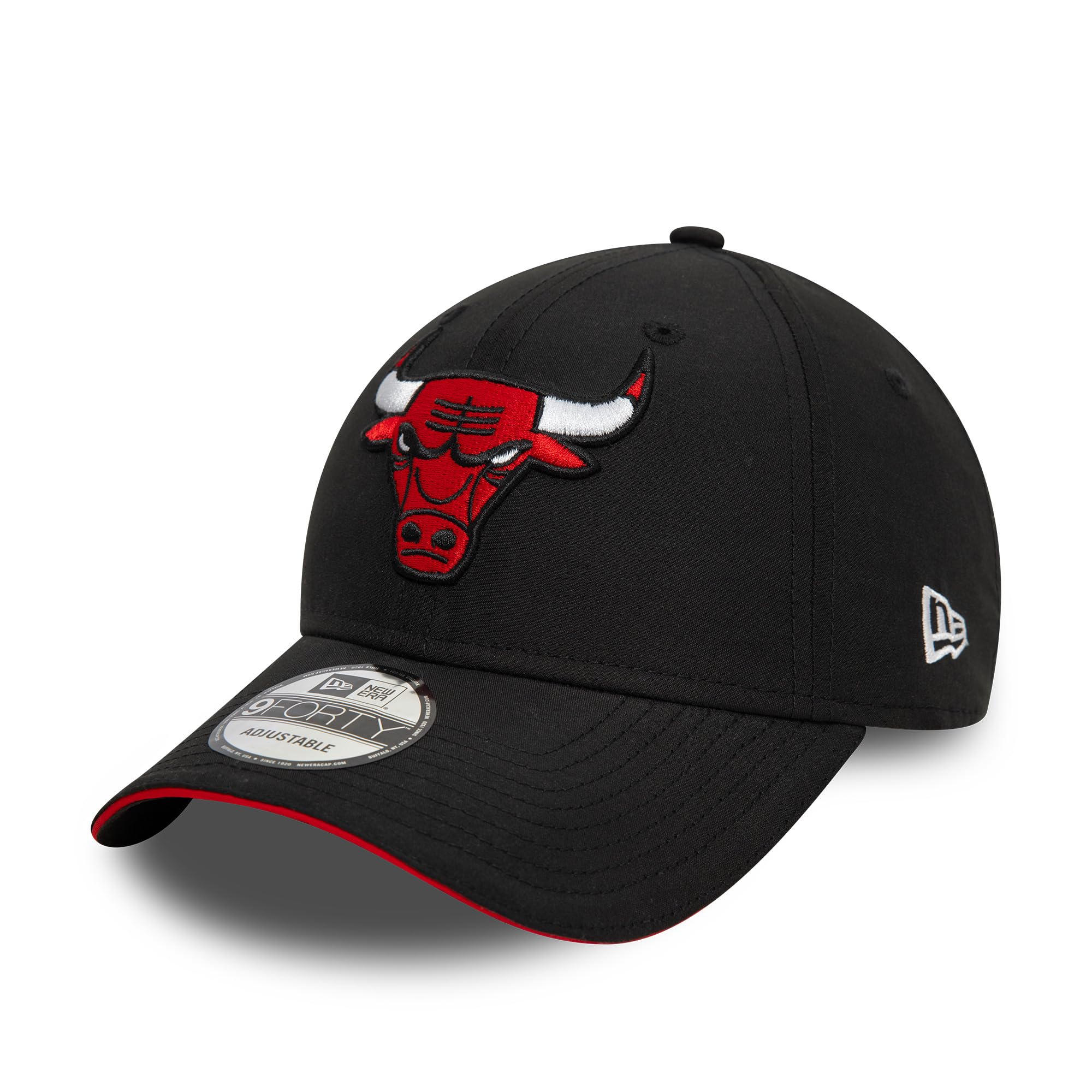 New Era Baseball Cap Microfibre 9Forty Chicago Bulls Black Red