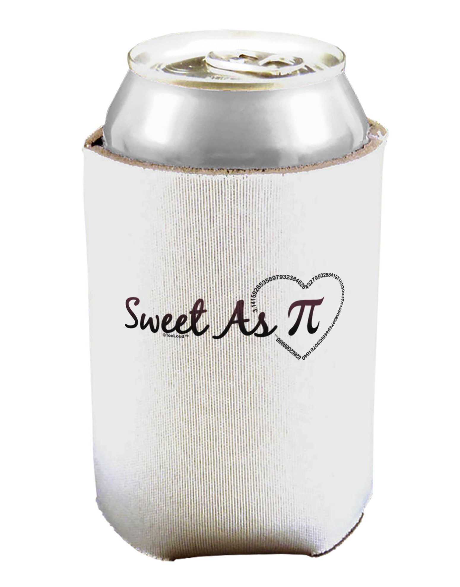 TOOLOUD Sweet As Pi Can/Bottle Insulator Cooler - 2 Pack