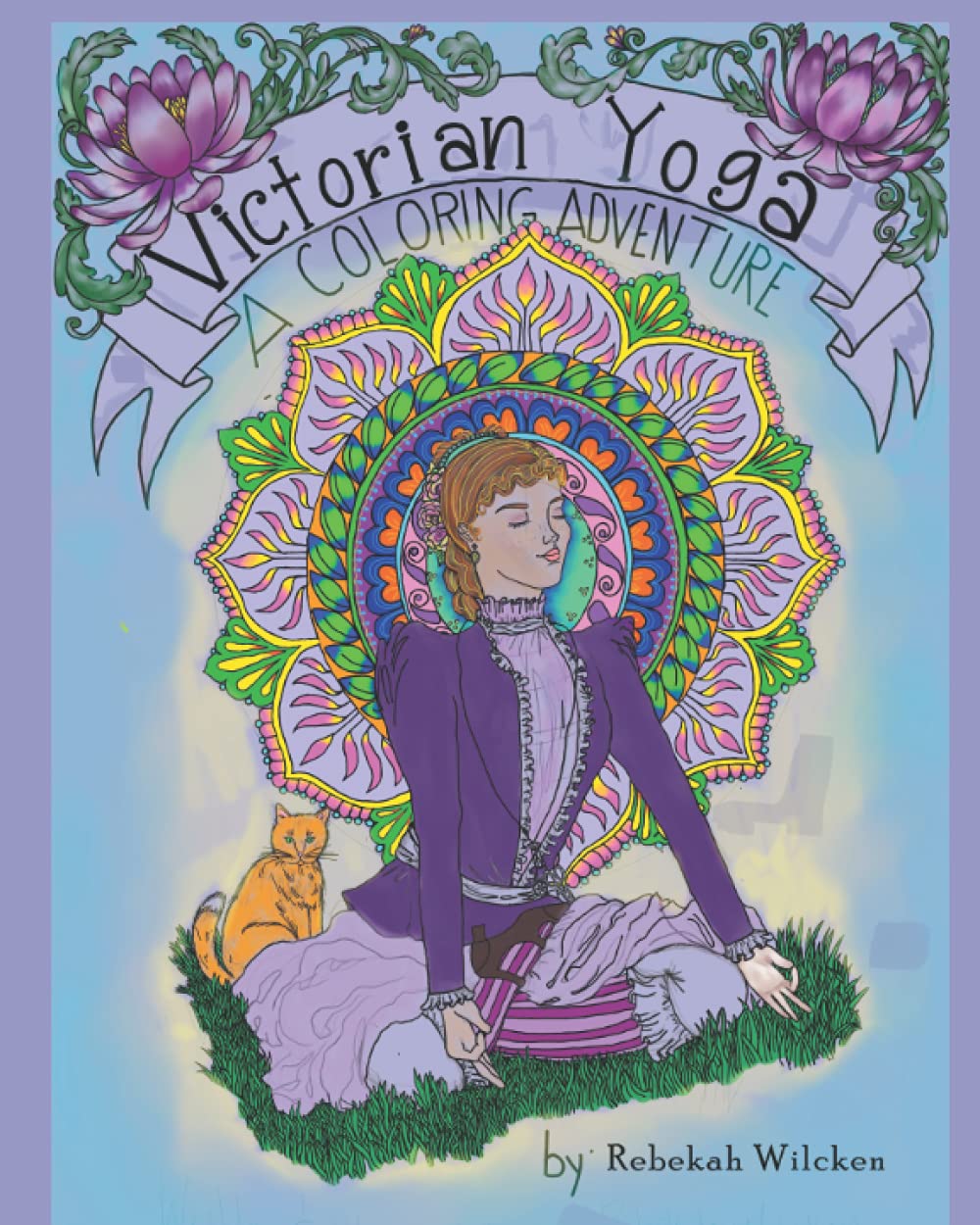 Victorian Yoga: A Coloring Adventure