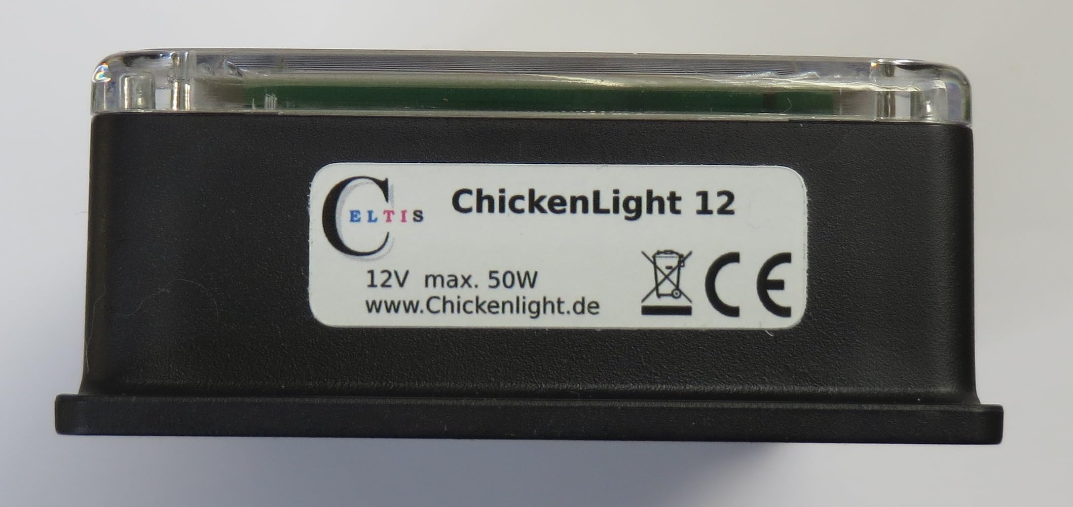 Generisch ChickenLight 12 intelligente Stallbeleuchtung für 12V | Berechnet Sonnenaufgang und Untergang, Sanftes Dimmen