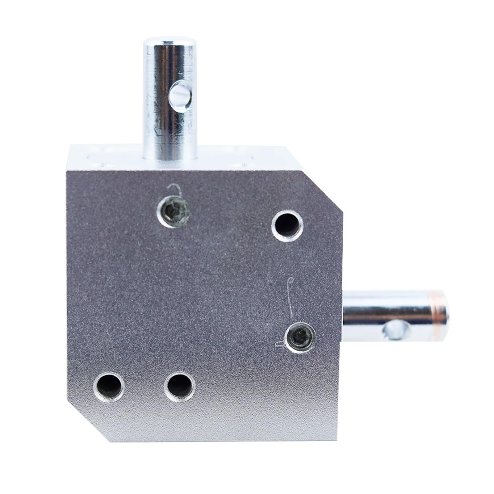 Caja de cambios cónica cónica de ángulo recto dispositivo conmutador de ángulo recto relación de velocidad 1:1 eje doble de 8MM Para aplicaciones mecánicas de bricolaje