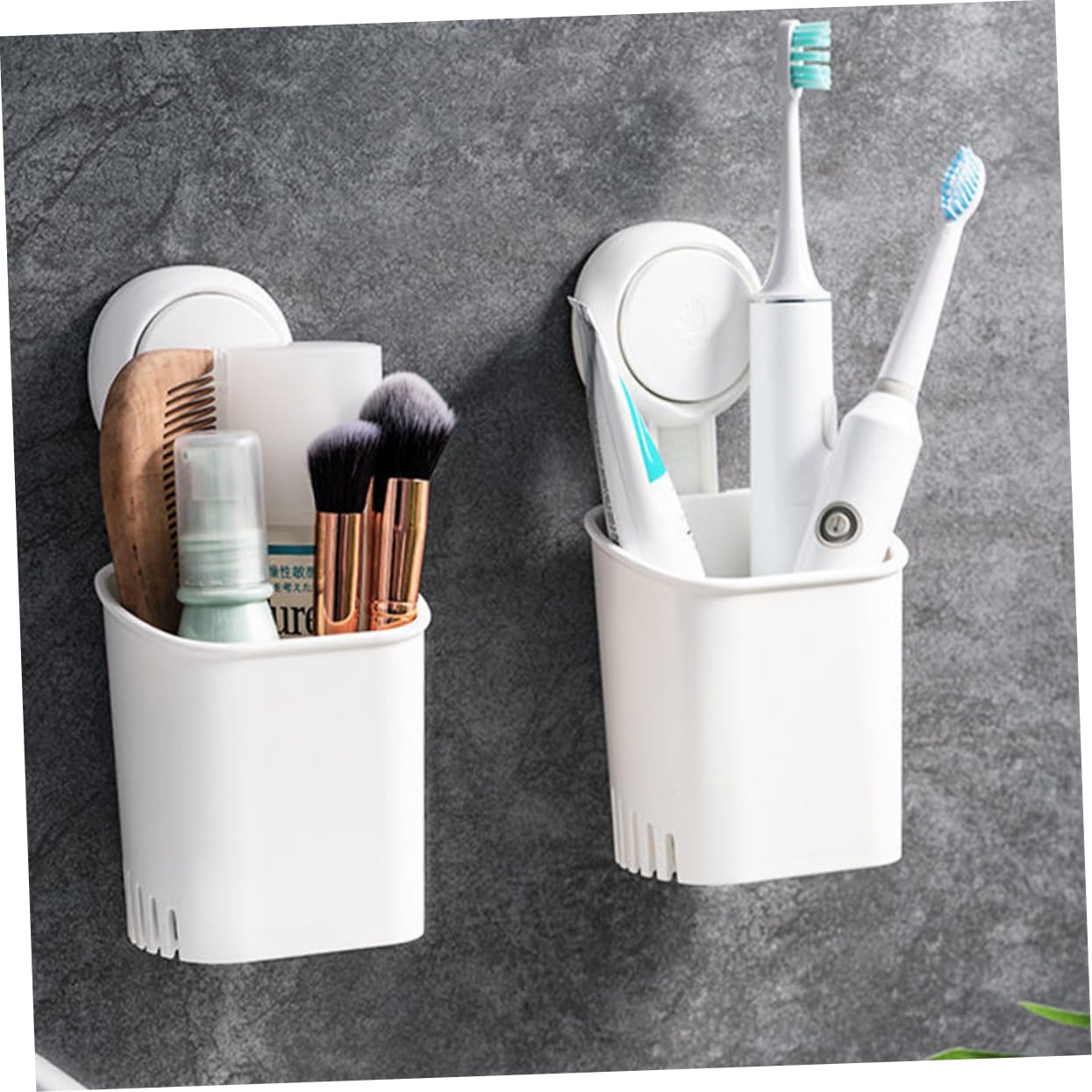 Gatuida 3 Pezzi Per Spazzolino Da Denti Con Ventosa Per Spazzolino Da Denti Organizer Da Per Bagno Per Spazzolino Da Denti Per Spazzolino Da