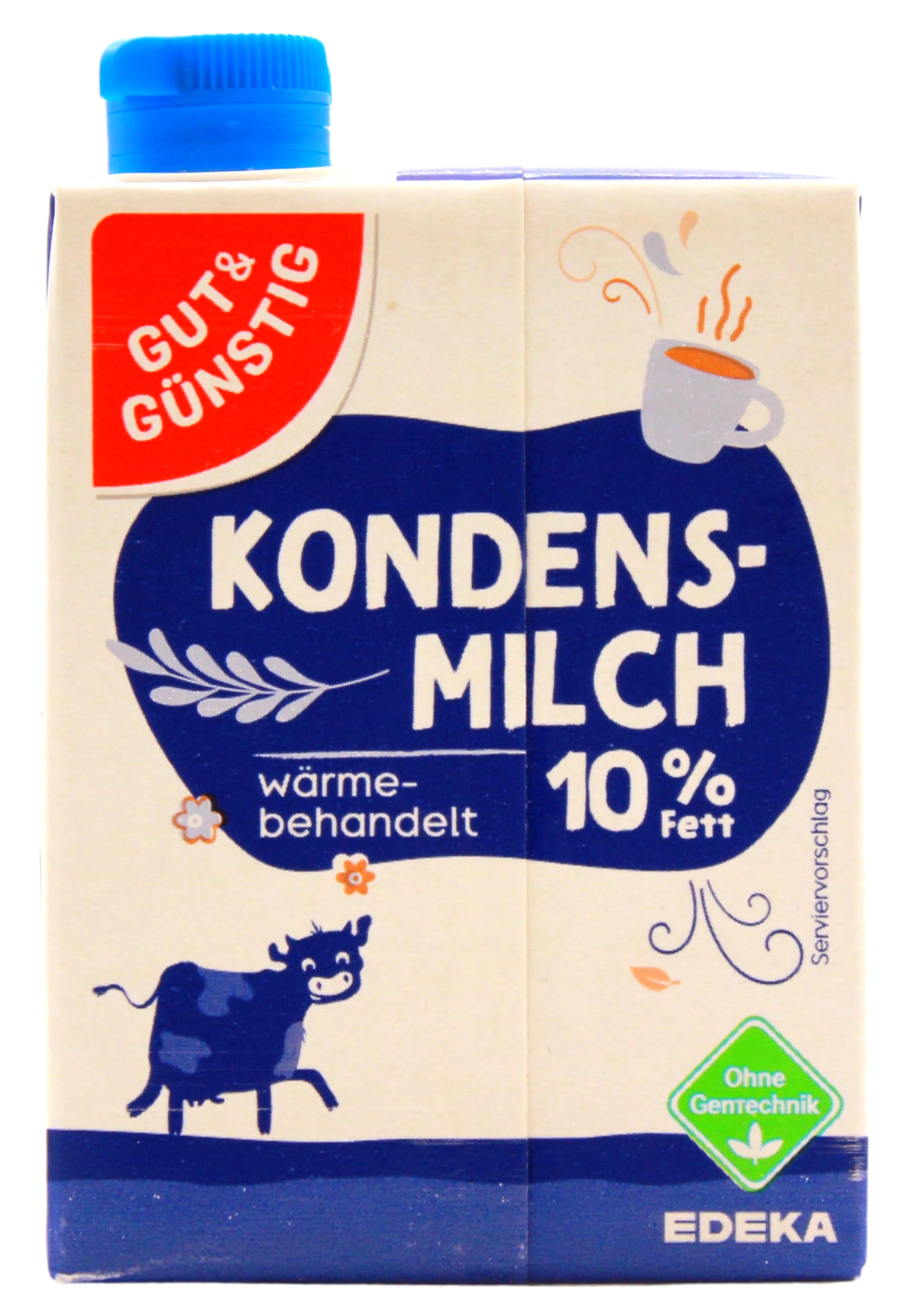 Gut & Günstig Kondensmilch 10% Fett, 20er Pack (20 x 340g)