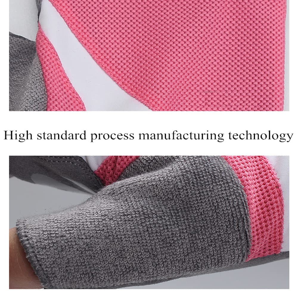 1 par de guantes de gimnasio profesionales para mujer, guantes de entrenamiento para levantamiento de pesas, guantes deportivos transpirables para culturismo, guantes protectores de mano de medi