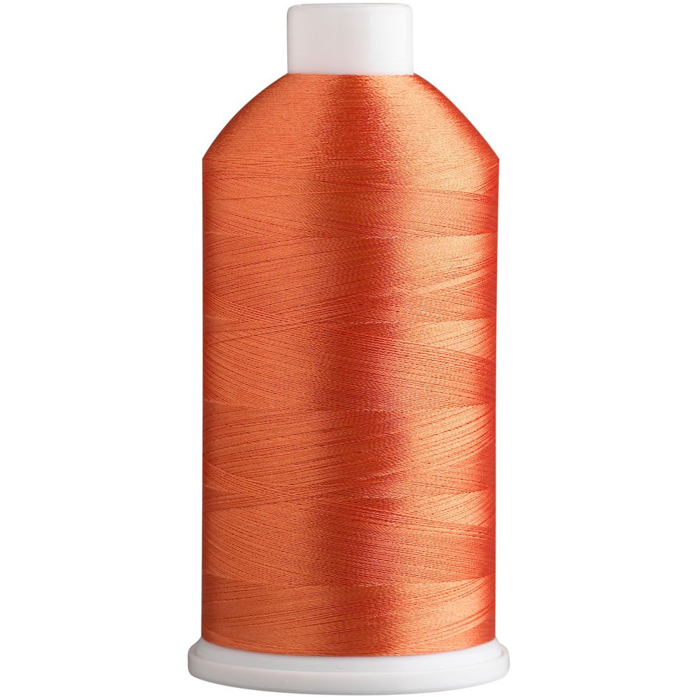 Superpunch SuperB Embroidery Thread 40wt, 5000 m Cone, Burnt Orange 3001