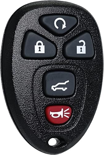 Miniatura 7 de Llavero Transpondedor de Entrada sin Llave Llave de Encendido Compatible con Chevy Traverse Tahoe Suburban 2007-2014 / GMC Acadia Yukon / Buick