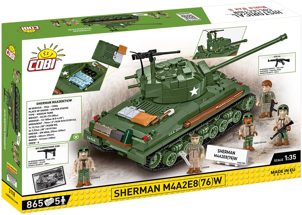 COBI.Bike Sherman M4A2E8(76) W