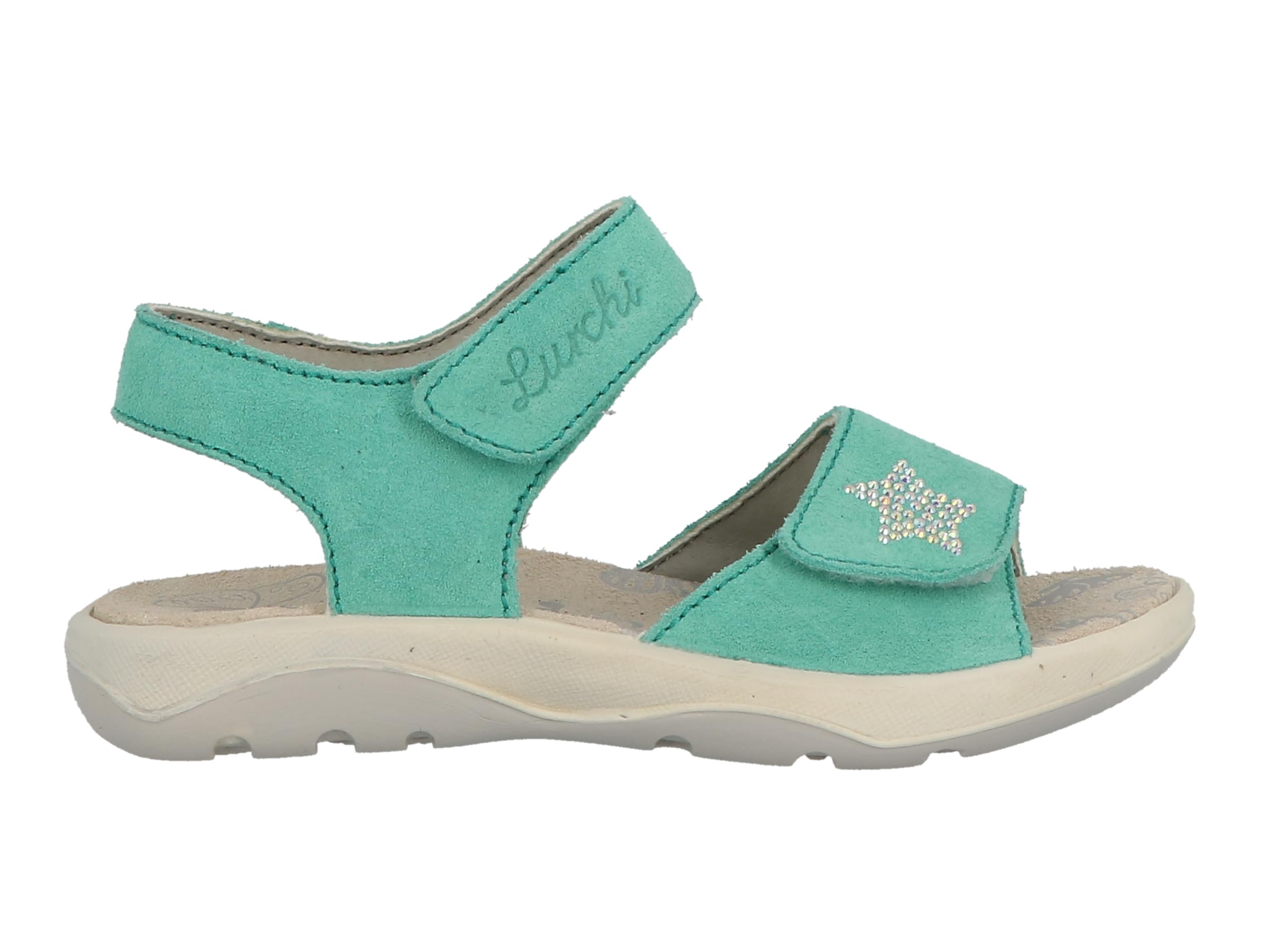 Lurchi 74L2003007 Sandal, Turkis, 10 UK Child
