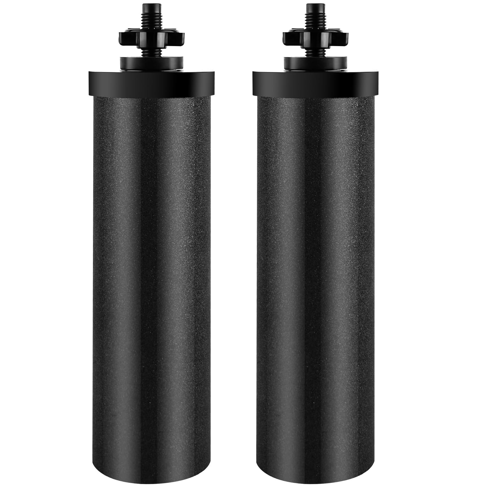 Elemento de filtro de agua de repuesto para Berkey, elementos de filtro de carbón activado negro que reducen la mayor contaminación, compatible con filtros de agua alimentados por gravedad Berkey