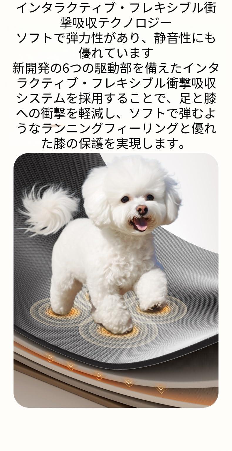 Amazon.co.jp: 【Amecke】犬用トレッドミル ランニングマシーン 静音 1