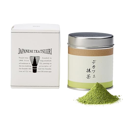 TSUJIRI Matcha – Matcha descafeinado (30g / 1.06 onzas) – Auténtico té verde matcha japonés de primera cosecha – Kioto, Japón, 1860