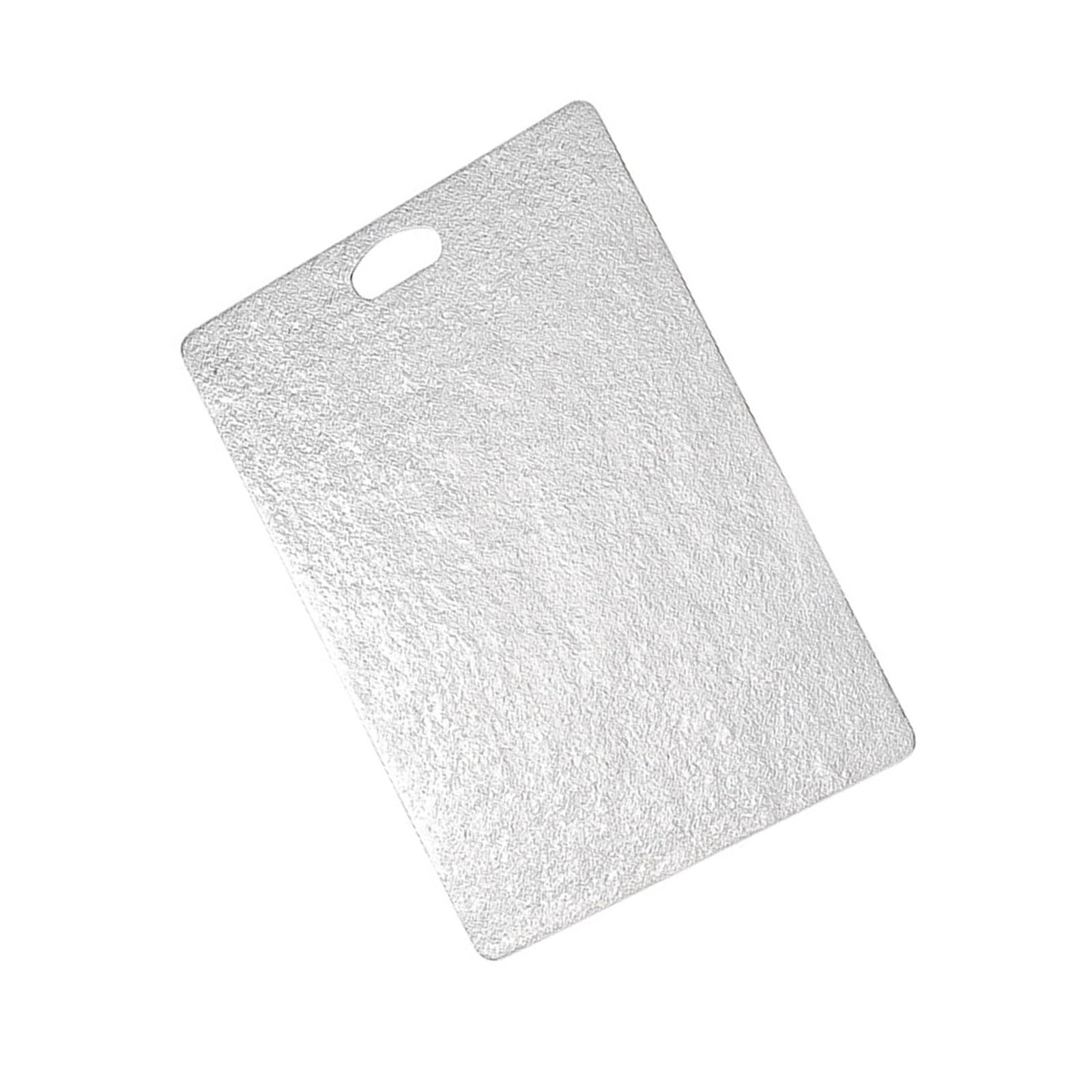 Xinsheinelry Metal Cutting Mat Unique Shape Metal Kitchen Board Suitable for Fruits Vegetables and Meat Cutting Board