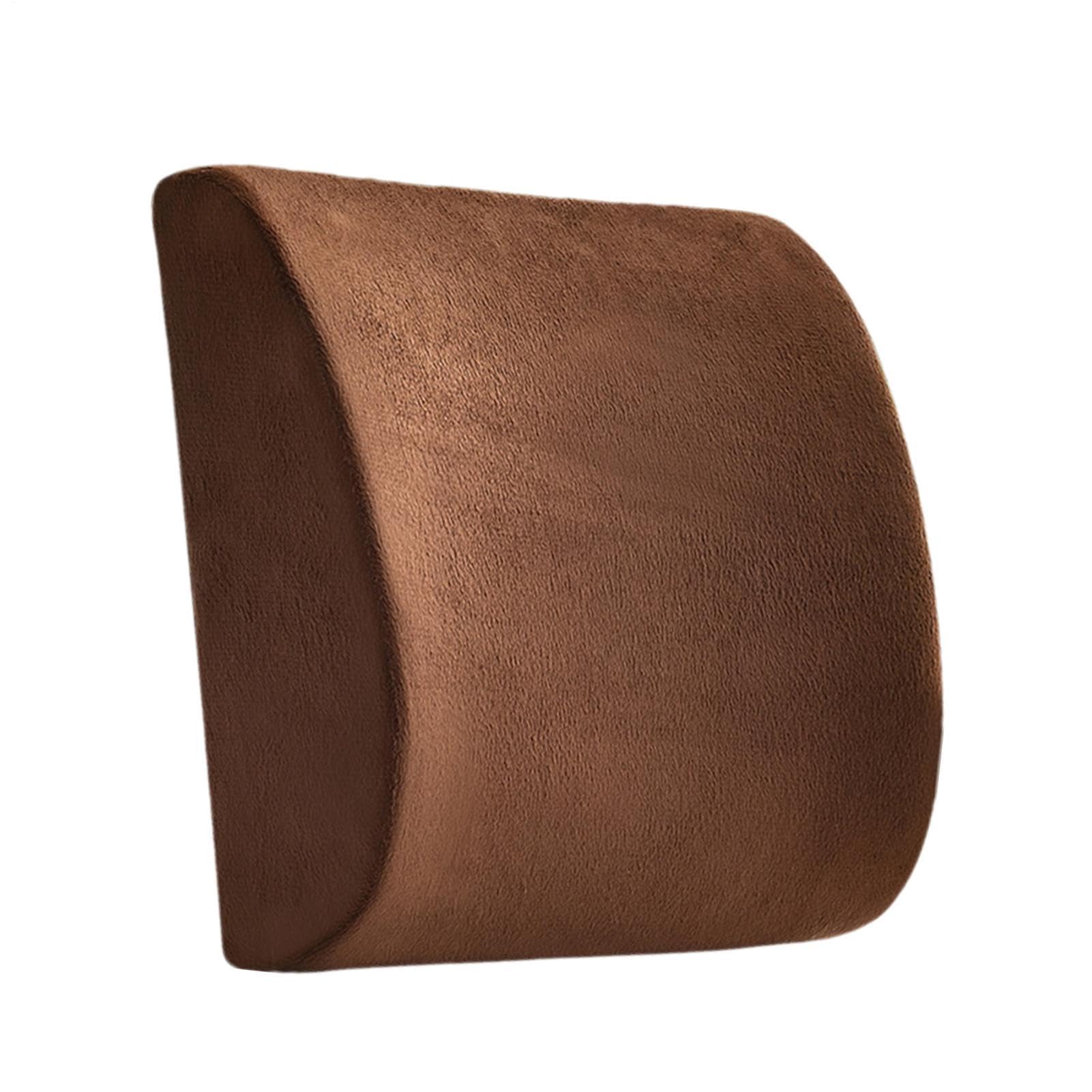 Coussin de soutien lombaire contre le mal de dos en voiture et en avion