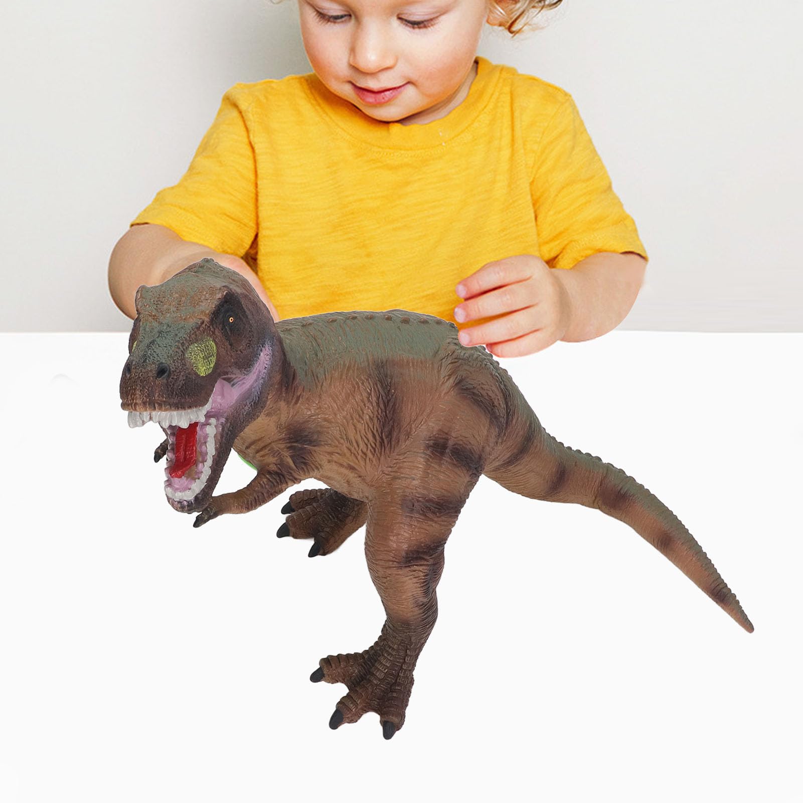 Modelo Tyrannosaurus de plástico grande para exhibición